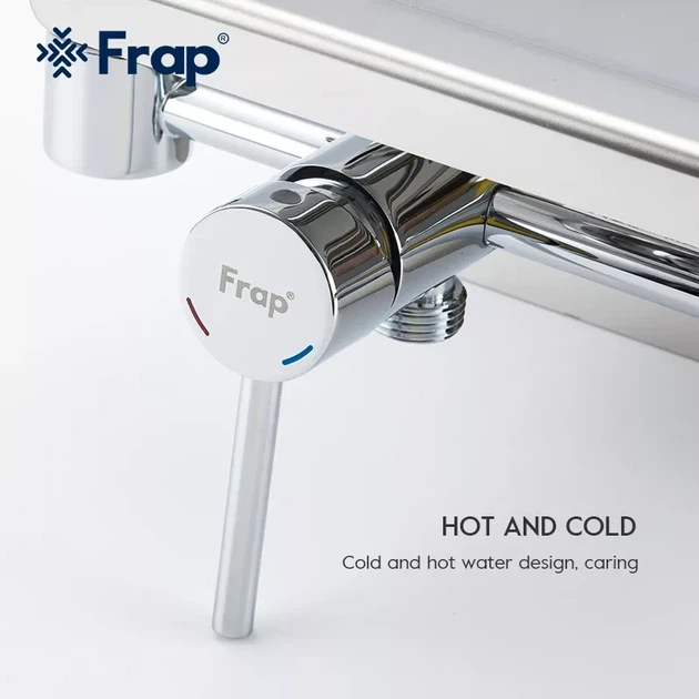 Гігієнічний душ Frap F7516 хром з паперотримачем та поличкою (1036524) - зображення 3