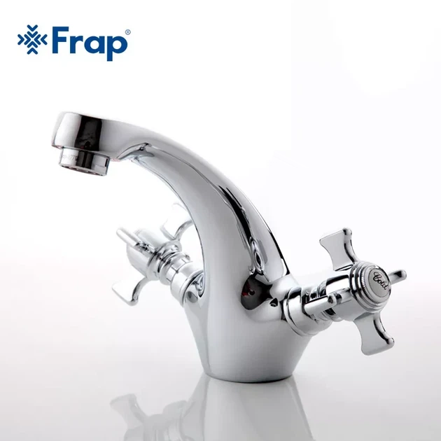 Смеситель для умывальника Frap F1024 хром - изображение 2