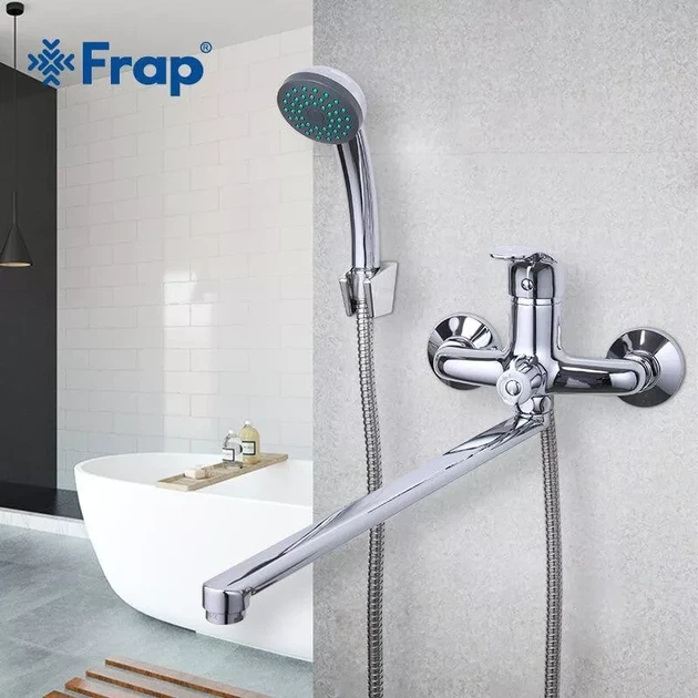 Змішувач для ванни Frap F2236, хром - изображение 2