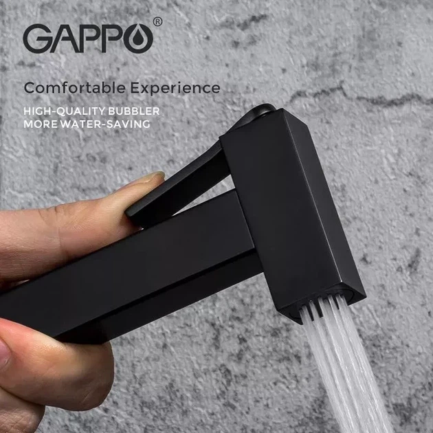 Гигиенический душ GAPPO G7207-60 черный с термостатом (1042577) - изображение 6