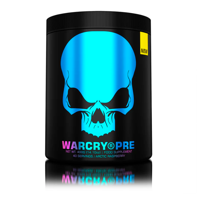 Передтрен Genius Nutrition Warcry, 400 г., Малина - зображення 2