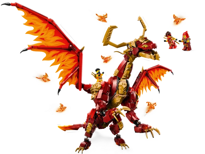 Конструктор LEGO Ninjago: Дракон-источник движения 1716 элементов