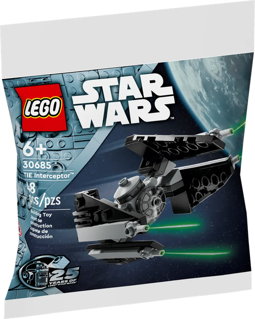 Конструктор LEGO Star Wars: Мінімодель TIE Interceptor 48 елементів (30685) - зображення 1