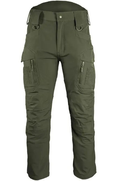 Штани softshell Mil-tec assault олива водонепронецаемые зимние 11380012 3XL - изображение 1