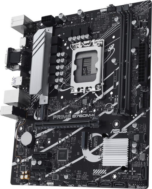 Материнская плата Asus PRIME B760M-K (s1700, Intel B760, PCI-Ex16) - изображение 3
