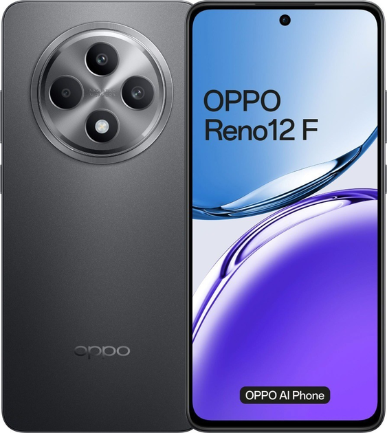 Мобільний телефон OPPO Reno 12 F 4G 8/256GB Matte Grey (CPH2687) - зображення 1