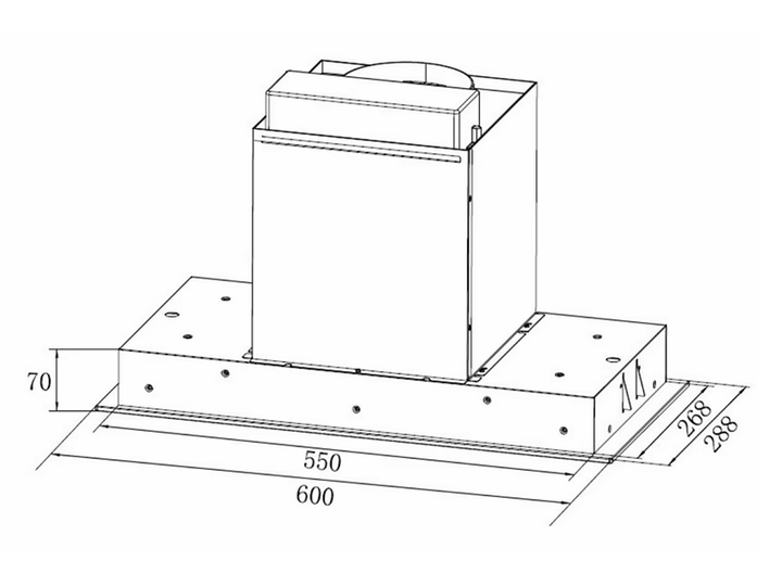 Вытяжка кухонная Hansa - OMP6523BGPLH - изображение 5