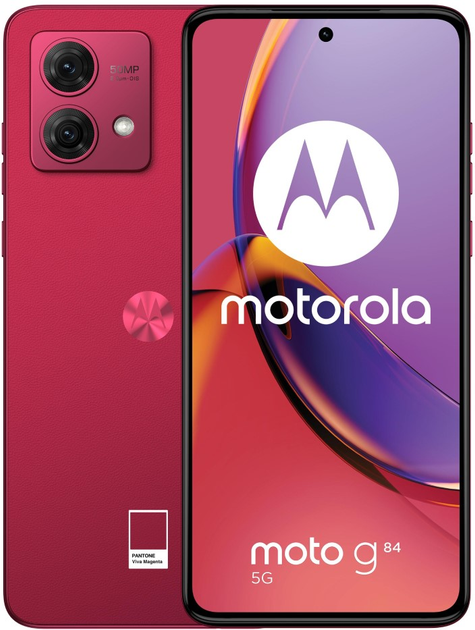 Мобільний телефон Motorola G84 12/256GB Viva Magenta (PAYM0002SE) - зображення 1