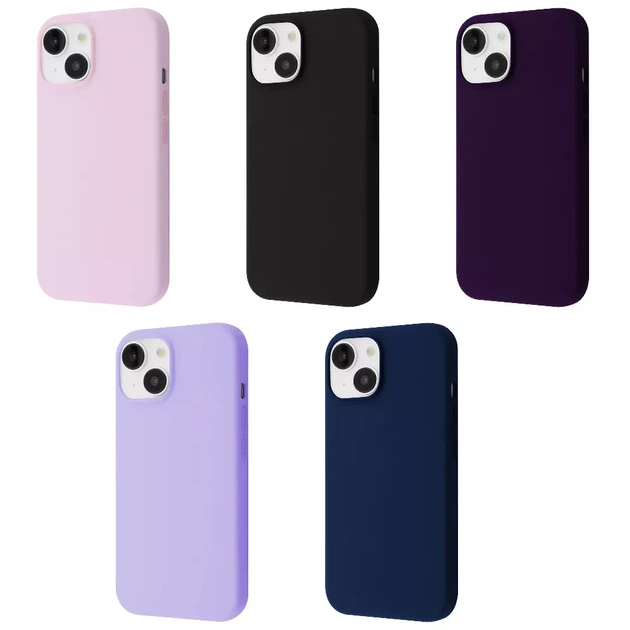 Чехол для iPhone 14 | Proove Silicone Case with Magnetic Ring storm blue - изображение 3