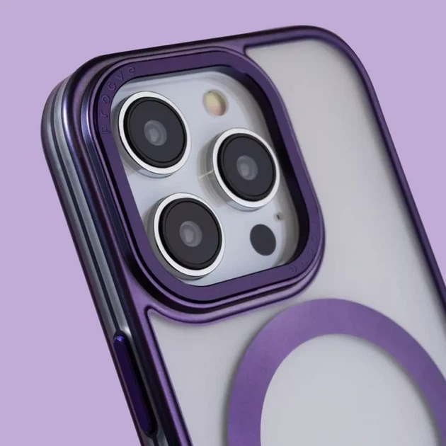 Чохол для iPhone 13 Pro Max | Proove Blur Case with Magnetic Ring sierra blue - зображення 5