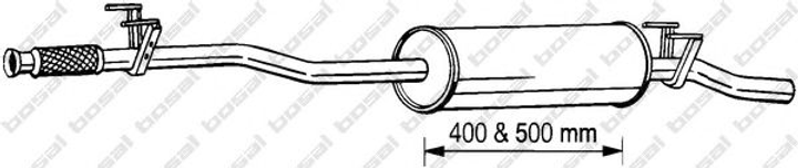 Детали выхлопной системы Bosal (291069) - изображение 1