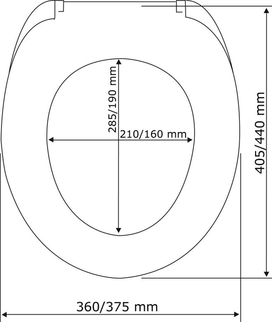 Deska sedesowa dla dzieci i dorosłych Wenko Family Thermoplast wolnoopadająca Biała (4008838110003) - obraz 5