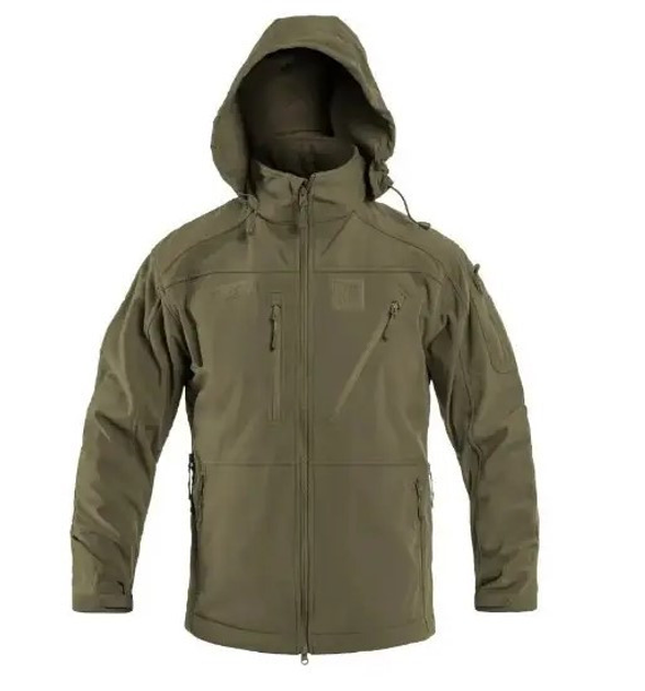 Куртка Софтшел Mil-Tec JACKET SCU OLIVE 10864012 - S - зображення 1