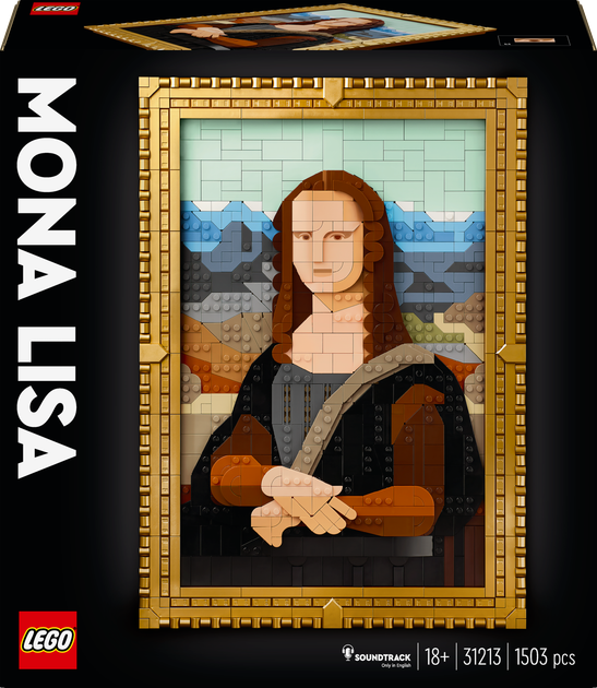 Конструктор LEGO Art Мона Ліза 1503 деталі (31213) - Фото 1 Конструктор LEGO Art Мона Ліза 1503 деталі (31213) - зображення 1