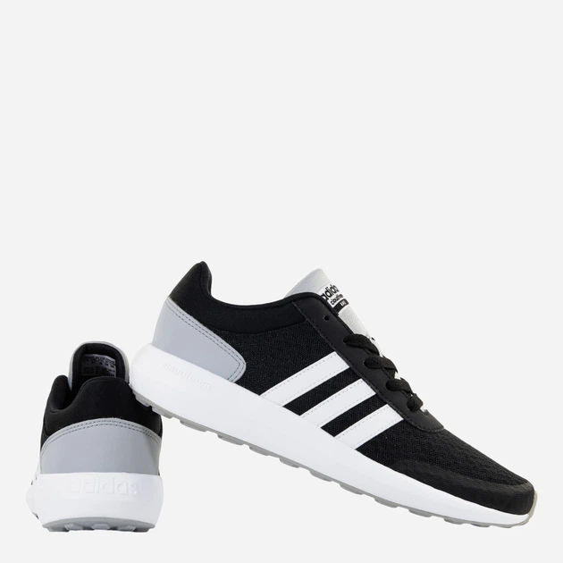 Підліткові кросівки для хлопчика adidas CloudFoam Race K AW4041 36 Чорні з білим (4056563370407) - зображення 3