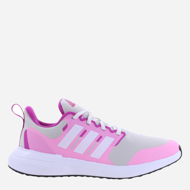 Buty sportowe młodzieżowe dla dziewczynki adidas FortaRun 2.0 K HR0293 37.5 Biały/Różowy (4066747086260) - obraz 1