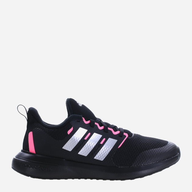 Buty sportowe młodzieżowe dla dziewczynki adidas FortaRun 2.0 K IG0414 36.5 Czarny/Różowy (4066755018222) - obraz 1