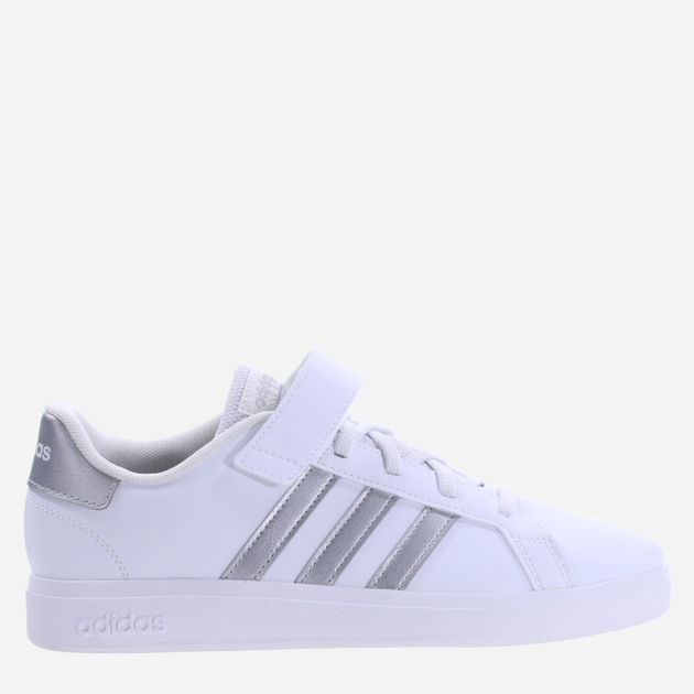 Підліткові кеди для хлопчика adidas Grand Court 2.0 EL GW6516 36.5 Білий/Срібний (4065426237979) - зображення 1