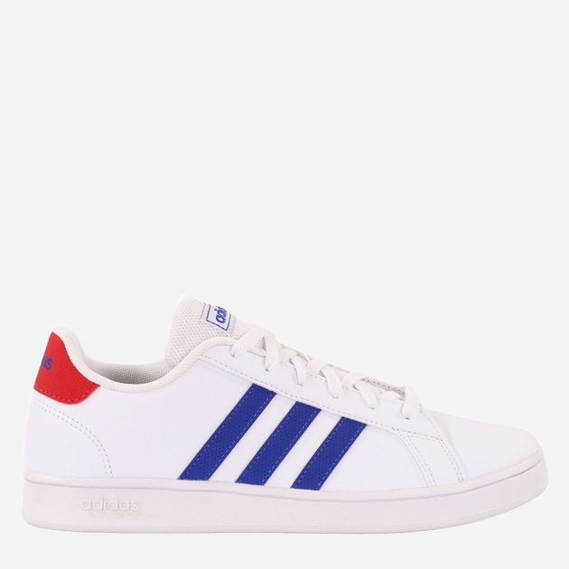 Підліткові кеди для хлопчика adidas Grand Court K GX5742 37.5 Білі (4065418356893) - зображення 1