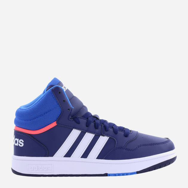 Tenisówki chłopięce adidas Hoops 3.0 Mid K GW0400 38.5 Niebieskie (4065418343923) - obraz 1