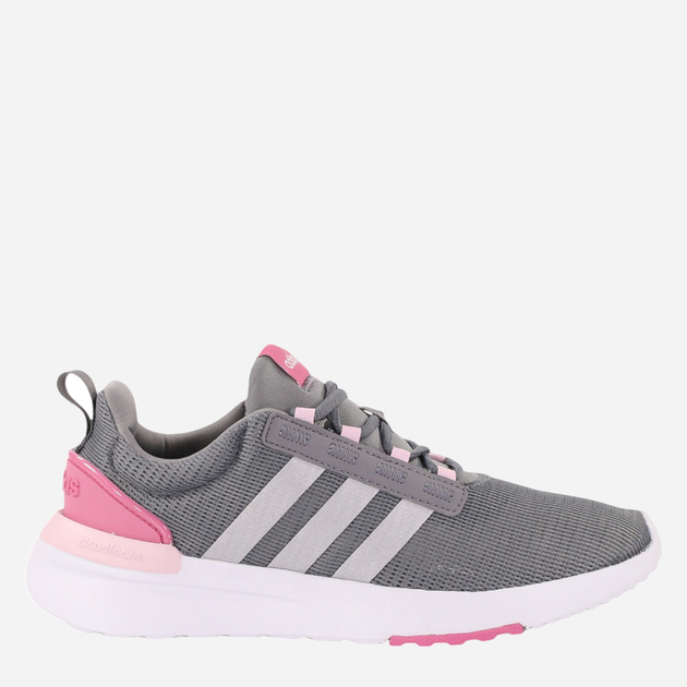 Підліткові кросівки для дівчинки adidas Racer TR21 K GX3493 38.5 Сірий/Рожевий (4065419279764) - зображення 1