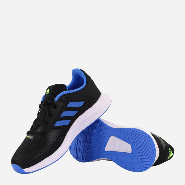 Buty sportowe chłopięce adidas Runfalcon 2.0 K GX3533 36.5 Czarne z niebieskim (4065419315110) - obraz 4