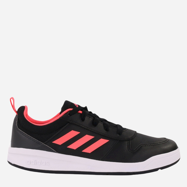 Підліткові кросівки для дівчинки adidas Tensaur K GW9065 39.5 Чорний/Рожевий (4065424825864) - зображення 1