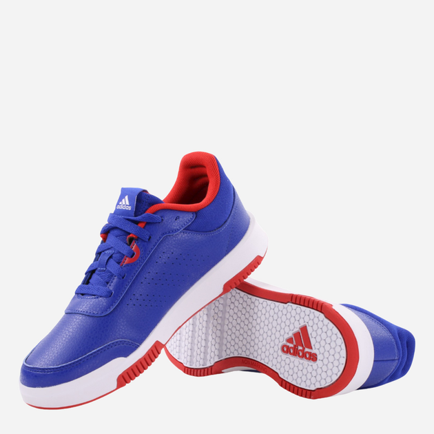 Підліткові кеди для хлопчика adidas Tensaur Sport 2.0 K GW6435 39.5 Сині з білим і червоним (4065426214314) - зображення 4