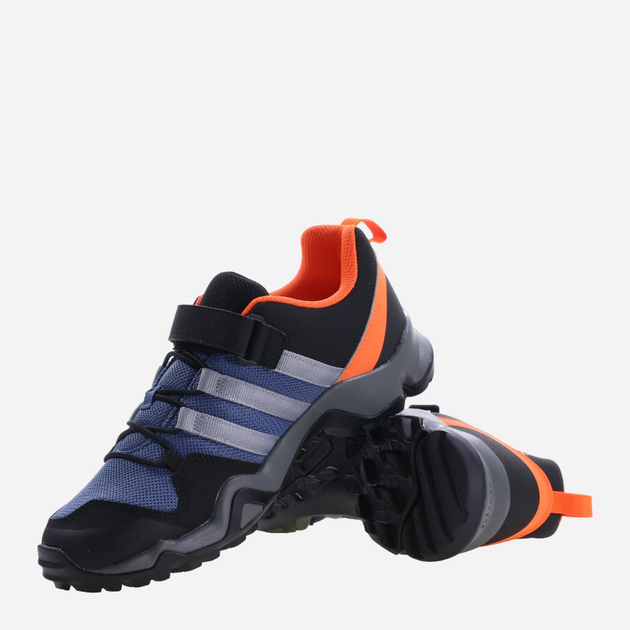 Buty sportowe chłopięce adidas Terrex AX2R CF K IF5703 39.5 Czarne z niebieskim (4066761661580) - obraz 4