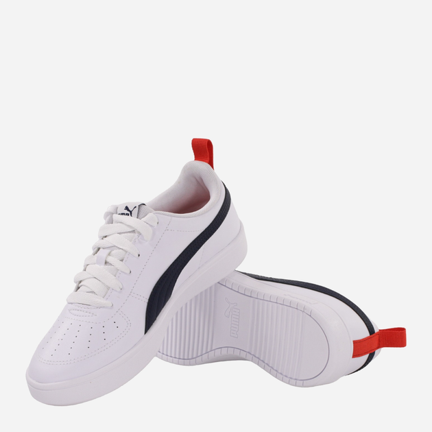 Sneakersy chłopięce Puma Rickie 384311-09 37.5 Białe (4065449327770) - obraz 3