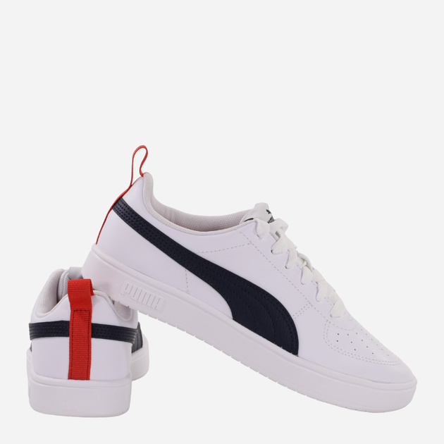 Sneakersy chłopięce Puma Rickie 384311-09 38.5 Białe (4065449327794) - obraz 4