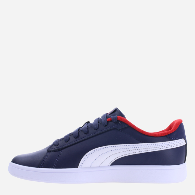 Підліткові кеди для хлопчика Puma Smash 3.0 L Jr 392031-04 37.5 Темно-сині (4065452645458) - зображення 2