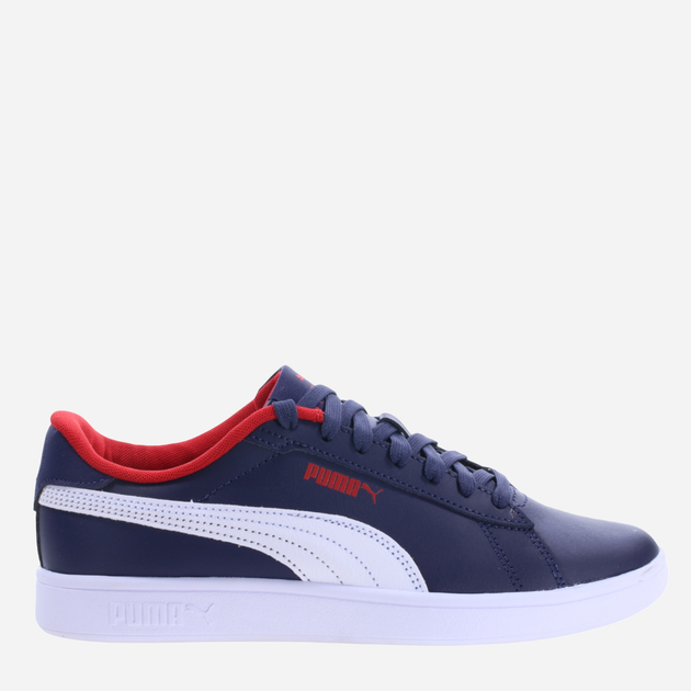 Підліткові кеди для хлопчика Puma Smash 3.0 L Jr 392031-04 38.5 Темно-сині (4065452645472) - зображення 1