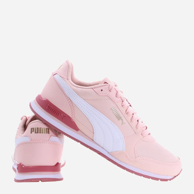 Buty sportowe młodzieżowe dla dziewczynki Puma ST Runner v3 NL Jr 384901-08 38 Bladoróżowe (4065452686666) - obraz 3
