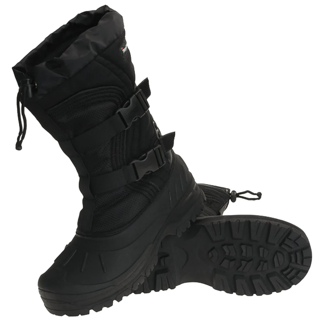 Ботинки тактические зимние Mil-Tec Snow Boots Arctic Черные 12876000 размер 39 - изображение 2