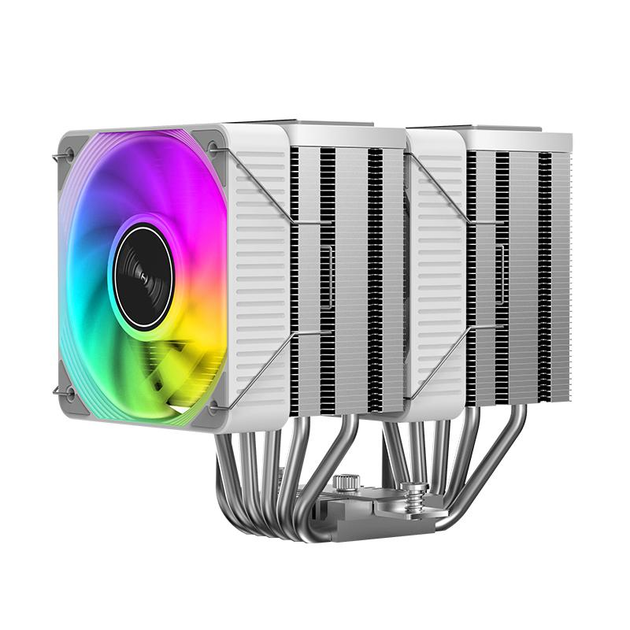 Повітряне охолодження Jiushark JF200 Mini FRGB White (JF200 Mini FRGB White) - изображение 2