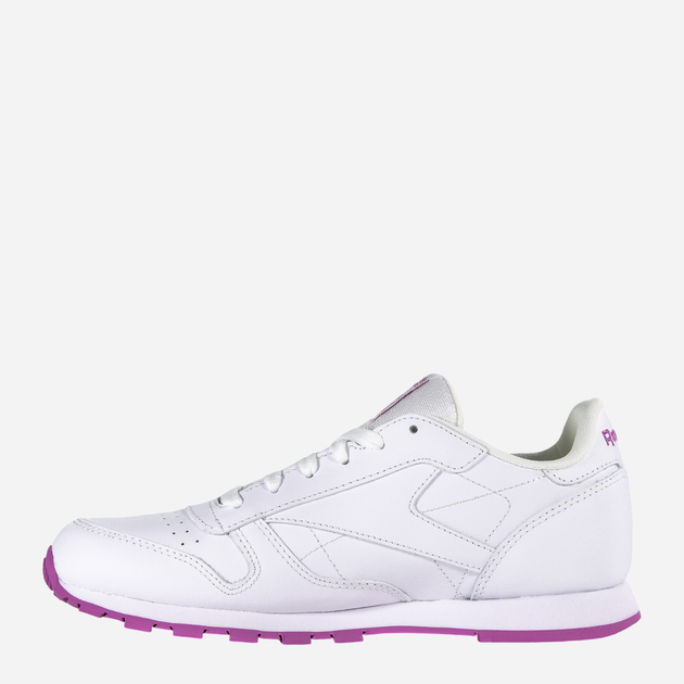 Дитячі кросівки для дівчинки Reebok Classic Leather BS8044 34.5 Білі (4058031676486) - зображення 2