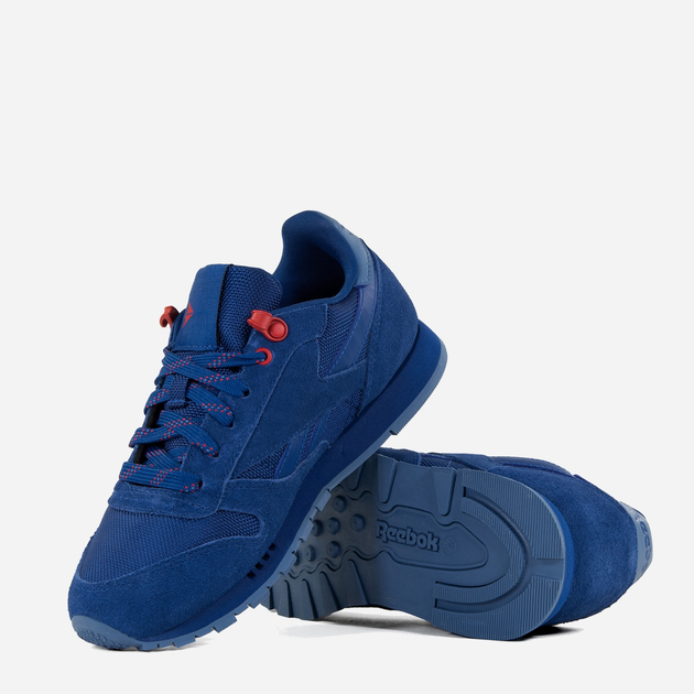 Buty sportowe młodzieżowe chłopięce Reebok Classic Leather CN4703 36 Granatowe (4060513137057) - obraz 4