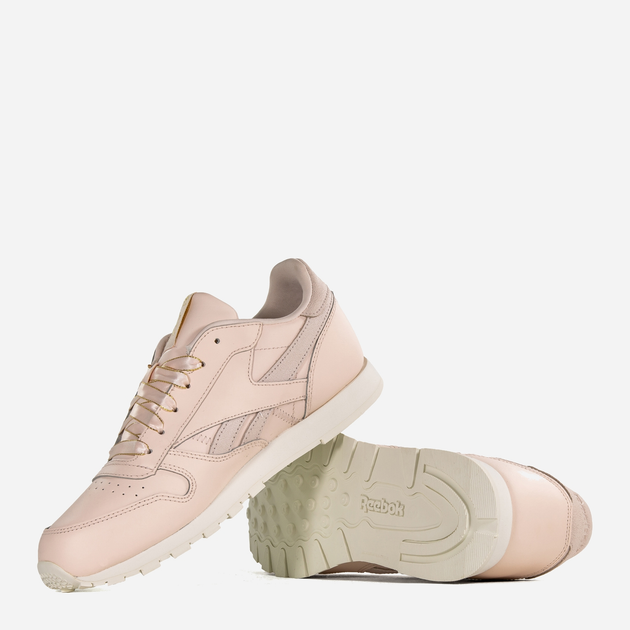 Дитячі кросівки для дівчинки Reebok Classic Leather DV9630 34.5 Рожеві (4061624698932) - зображення 4