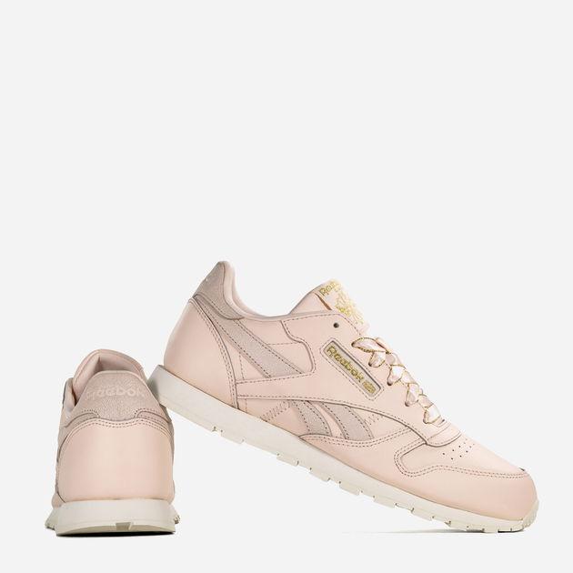 Buty sportowe młodzieżowe dla dziewczynki Reebok Classic Leather DV9630 38 Różowe (4061624698888) - obraz 3