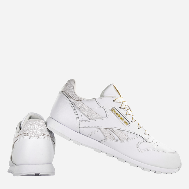 Підліткові кросівки для дівчинки Reebok Classic Leather DV9631 36 Білі (4061624705173) - зображення 3