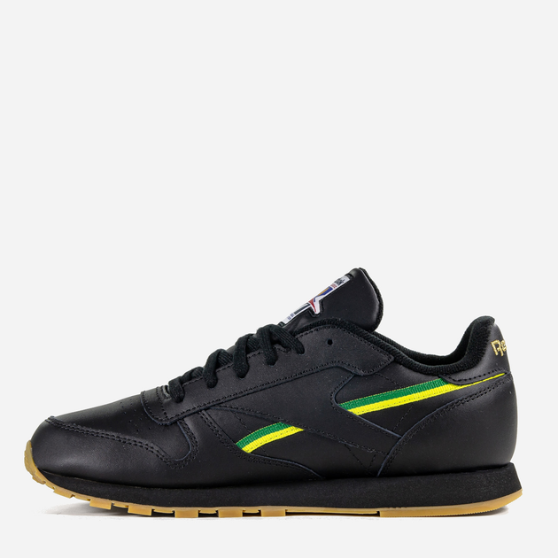 Buty sportowe dziecięce dla dziewczynki Reebok Classic Leather EH1285 34.5 Czarne (4062053072348) - obraz 2