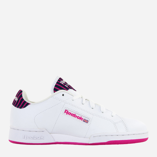 Дитячі кеди для дівчинки Reebok NPC II Stripe AR1971 34.5 Білі (4057282074942) - зображення 1