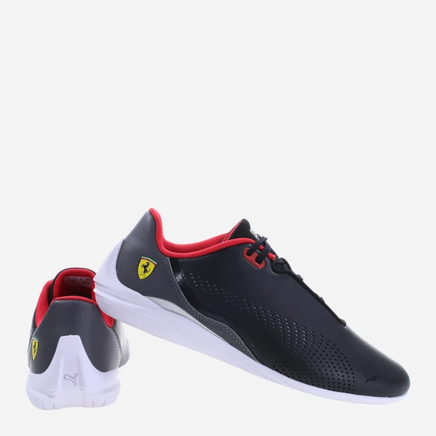 Чоловічі кросівки Puma Ferrari Drift Cat Decima 307193-04 43 Чорні (4065452723859) - зображення 3