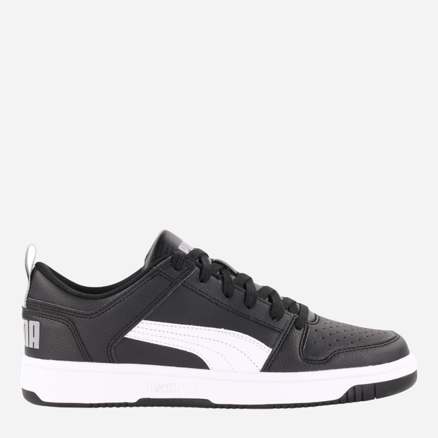 Підліткові кеди для хлопчика Puma Rebound Layup Lo SL Jr 370490-02 39 Чорні (4060981156789) - зображення 1