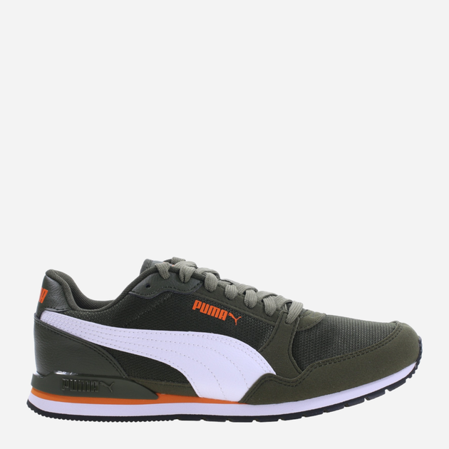 Buty sportowe chłopięce Puma ST Runner v3 Mesh Jr 385510-15 38.5 Oliwkowe (4065452415679) - obraz 1