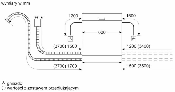 Zmywarka do zabudowy Bosch SMV24AX04E - obraz 8