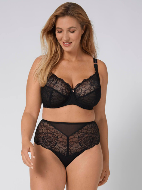 Biustonosz damski z fiszbinami z koronką Triumph 10181768 95F Czarny (7613124523336) - obraz 3