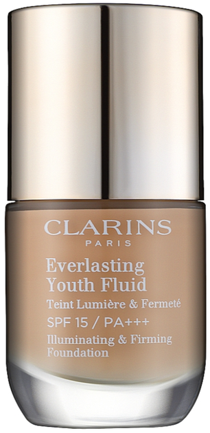 Тональний флюїд для обличчя Clarins Everlasting SPF15 Youth Fluid 108 30 мл (3380810318746) - зображення 1