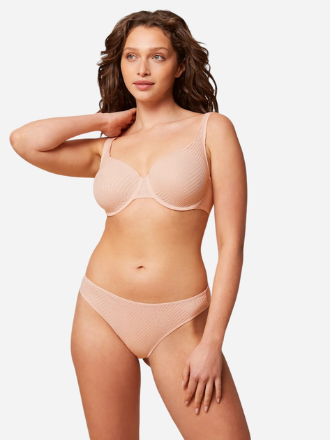 Biustonosz damski z fiszbinami Triumph 10215944 80G Różowy (7610875706209) - obraz 3